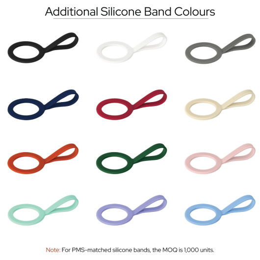 Silicone Band Colour Options